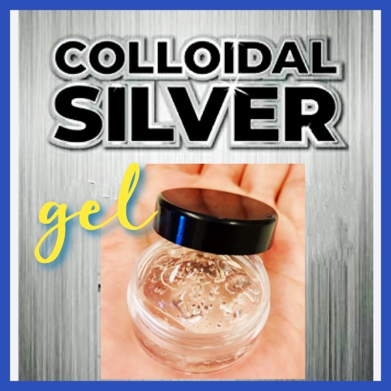 Colloidal Silver Gel for wound eczema itchy/yeast infection,burns,nappy