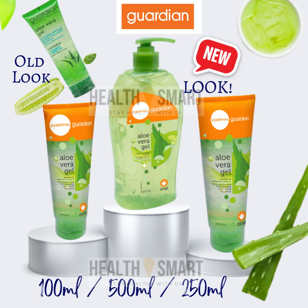 Guardian Aloe Vera Gel 100ml 250ml Guardian Essential Aloe Vera 500ml Shopee Malaysia 7385