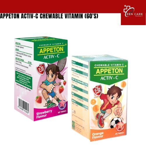 APPETON ACTIV-C CHEWABLE VITAMIN (60'S) | Shopee Malaysia