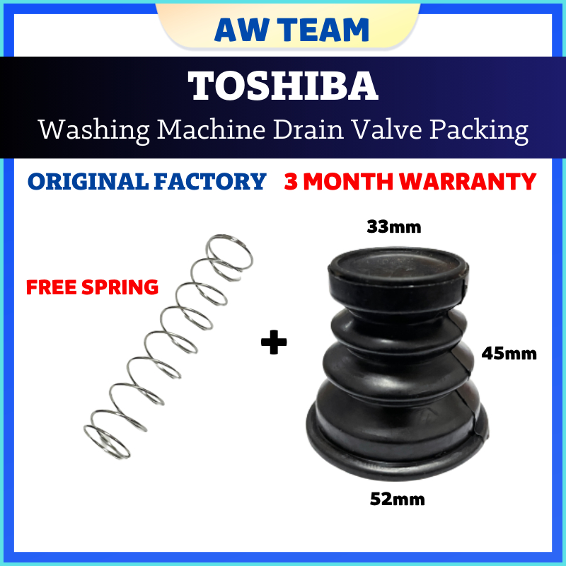 (ORIGINAL) TOSHIBA Washing Machine Drain Valve Packing Shopee Malaysia