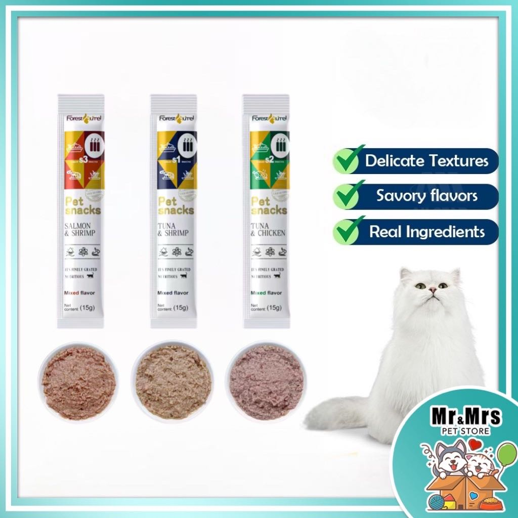 High Grade Creamy Vitamin Healthiest Cat Treat Stick Snack Licky Wet