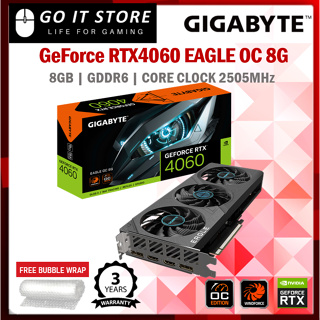 Gigabyte GeForce RTX 4060 8 GB GDDR6 OC GV-N4060OC-8GL low profile graphics  card