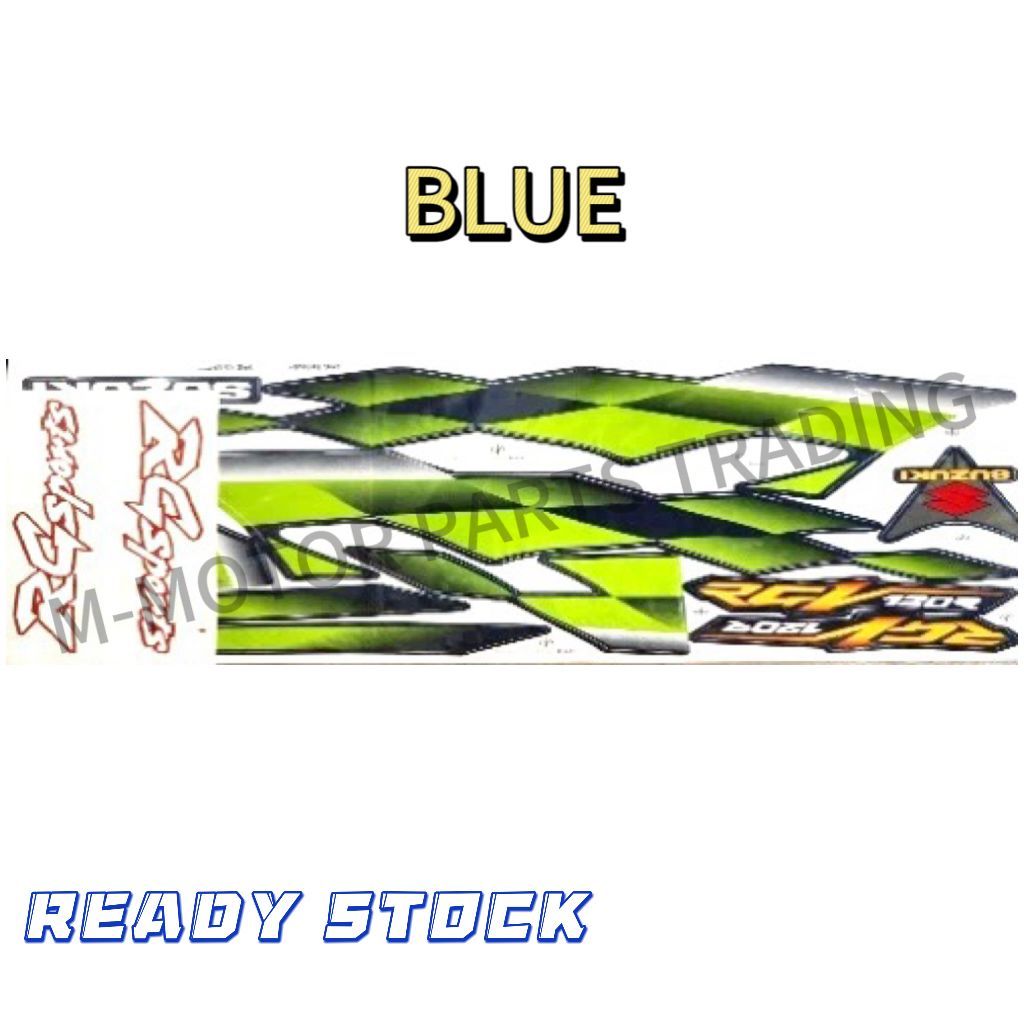 SUZUKI RGV (4) BODY STICKER | Shopee Malaysia