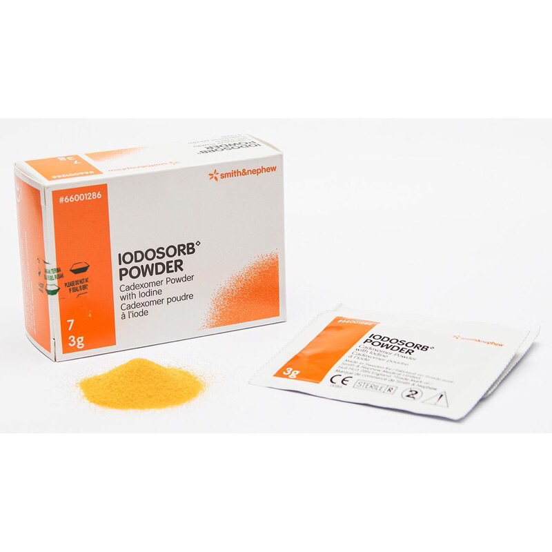 Smith & Nephew Iodosorb Powder 3G (1’s / 7’s piece) - Ready stock ...