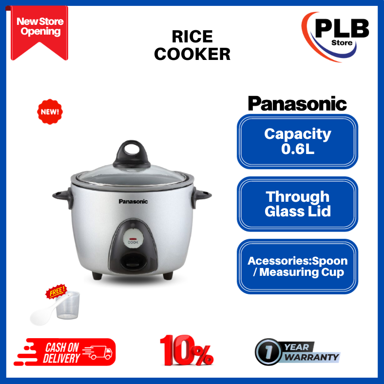 PANASONIC RICE COOKER SRG06FGLSK (0.6L/13.3 Cup) Shopee Malaysia