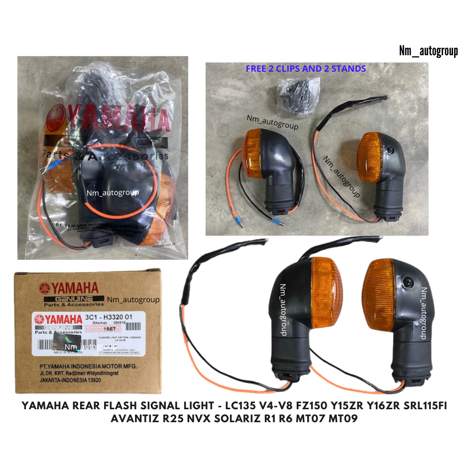 YAMAHA Rear Signal Light CRYPTON Set (ORI)- LC135 V4-V8 FZ150 Y15ZR ...