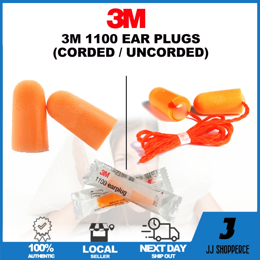 [MY] 3M Ear Plug/ Soft Foam Ear Plug/ Noise Reduction and Sound