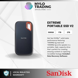 SanDisk Extreme Portable SSD Solid State External Hard Drive (1 TB