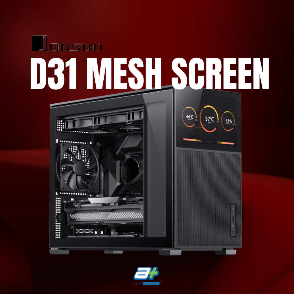 JONSBO D31 MESH SCREEN BLACK / WHITE CASING | Shopee Malaysia