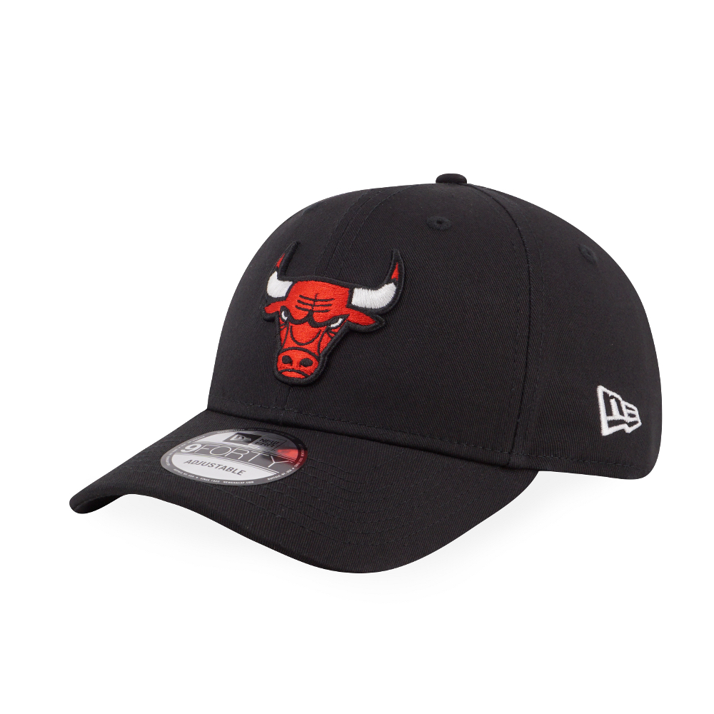 New Era 9Forty Chicago Bulls Cap - Verstellbare Baseballkappe Mit Outline Logo