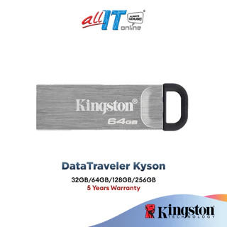 Kingston DataTraveler Kyson DTKN USB 3.2 Pendrive Flash Drive (64GB/128GB/256GB)