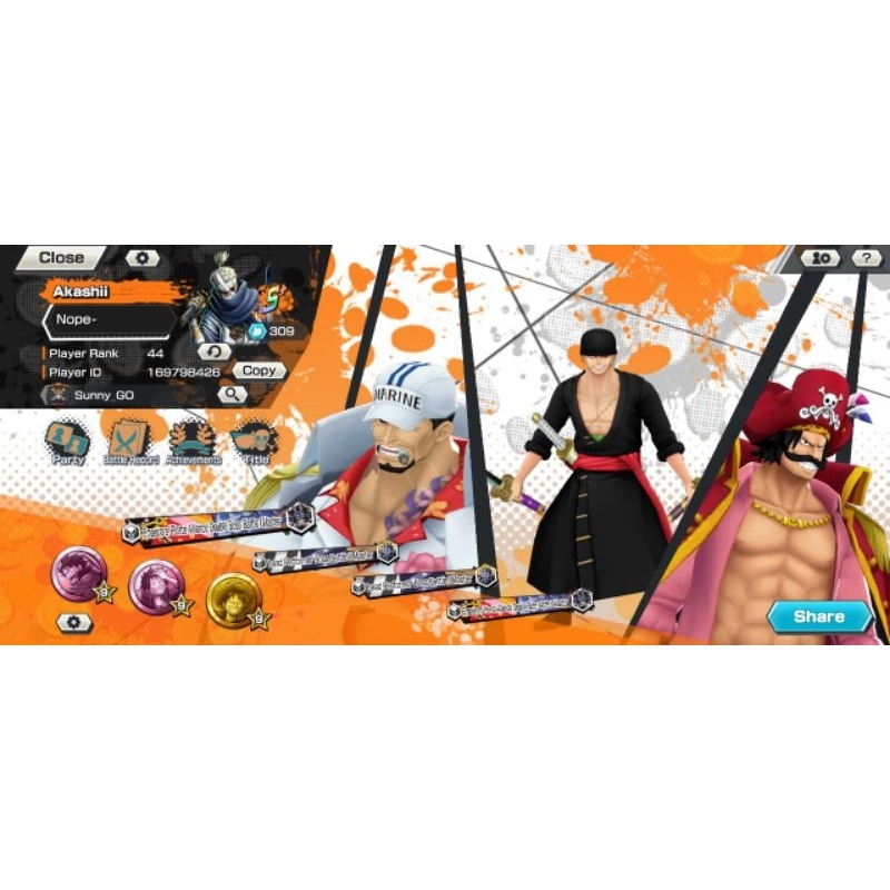COMPTE OPBR MÉTA 3 SBF/ Zoro Onigashima, Kaido Hybrid, Yamato Hybrid