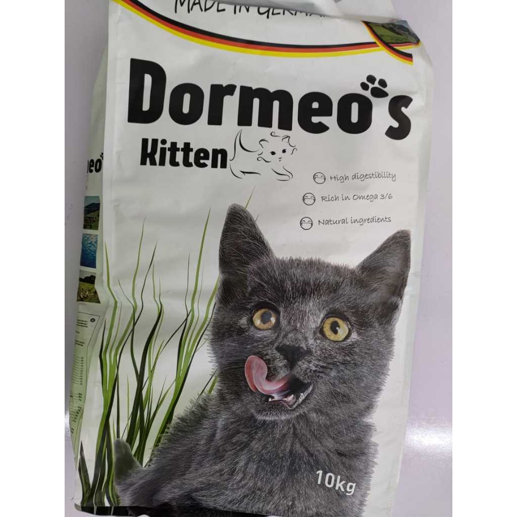 DORMEO'S Kitten 10KG Dry Cat Food (TARIKH LUPUTNYA 5 MEI 2024