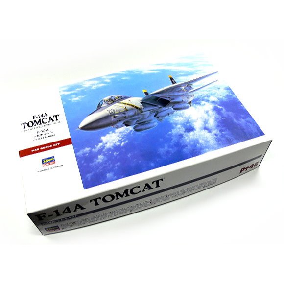 HASEGAWA, Hasegawa PT46 07246 1/48 Ölçek F-14A Tomcat Savaş Uçağı Plastik Model Kiti