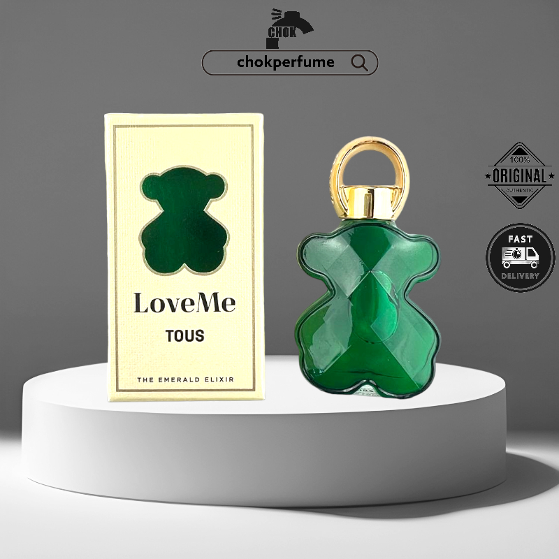 Tous LoveMe The Emerald Elixir Parfum 4.5ml Perfume Miniature (W)