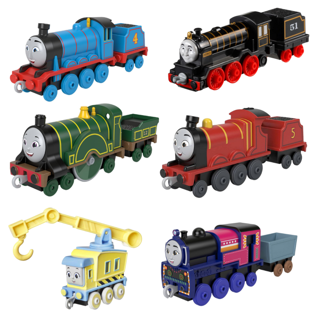 Thomas & Friends Fisher-Price Large Metal Engine Assortment (HFX91 ...