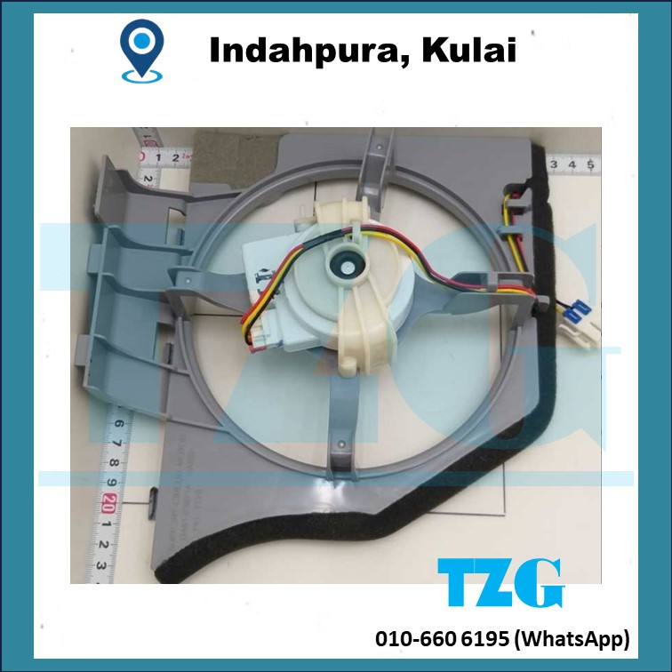 ORIGINAL SAMSUNG REFRIGERATOR CONDENSER FAN MOTOR COVER DA9705808E RSA1RTSL Shopee Malaysia