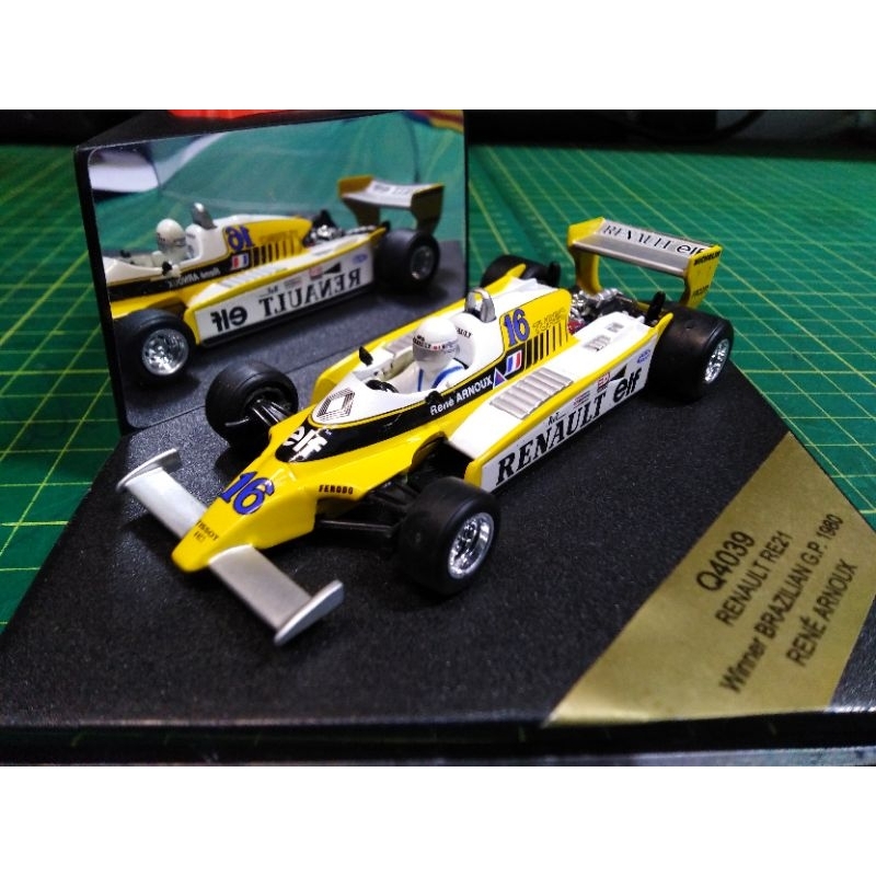 1/43 RENAULT RE21 Brazilian GP 1980 winner | Shopee Malaysia