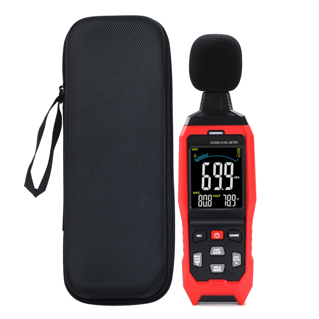 Decibel Meter with Data Logging function and A / C / Z Weighted Sound ...