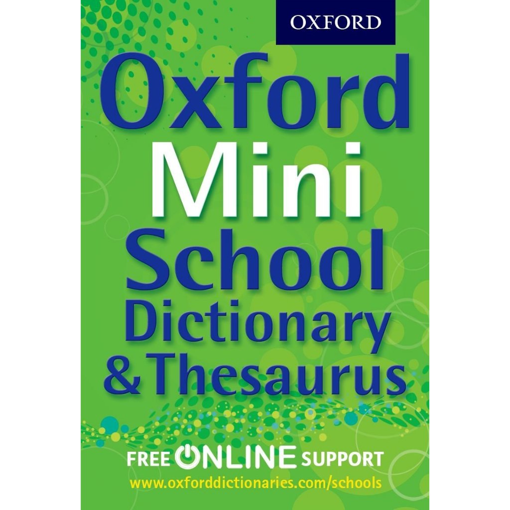 Oxford Mini School Dictionary & Thesaurus By Oxford University Press