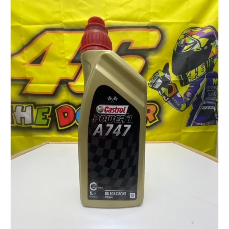 Castrol Power 1 A747 Racing 2 Stroke Motorcycle Engine Oil