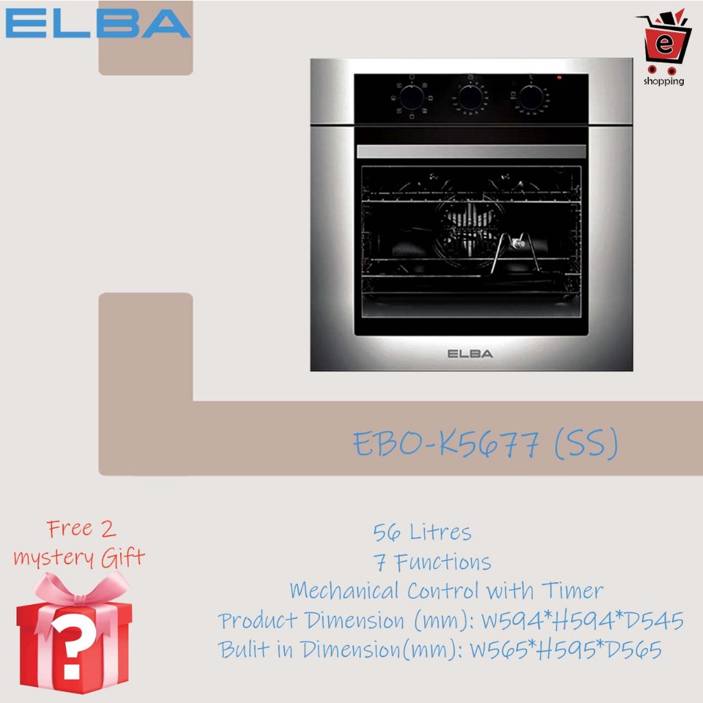 【JOHOR Bahru Area Free Shipping】(AUTHORISED DEALER) ELBA EBOK5677(SS