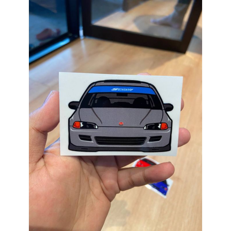 Honda Dolphin EG6 UV STICKER | Shopee Malaysia