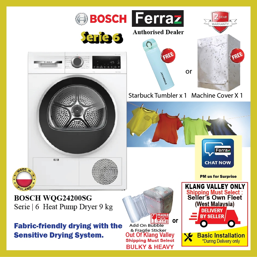 Bosch Wqg Sg Kg Heat Pump Dryer New Bosch Wth Sg Kg