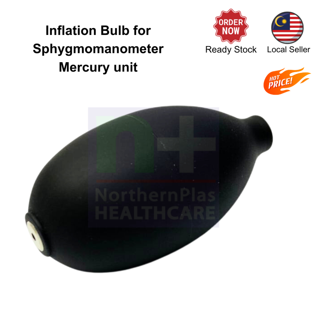 Inflation Bulb for Sphygmomanometer Mercury unit Shopee Malaysia
