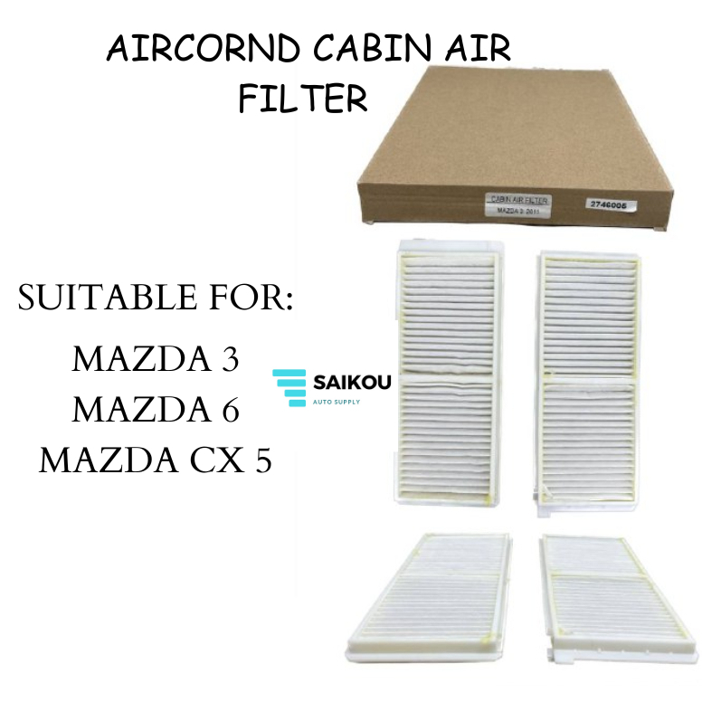 OEM Mazda Cabin Air Aircon Filter for Mazda 3 20112017 Mazda 6 2013