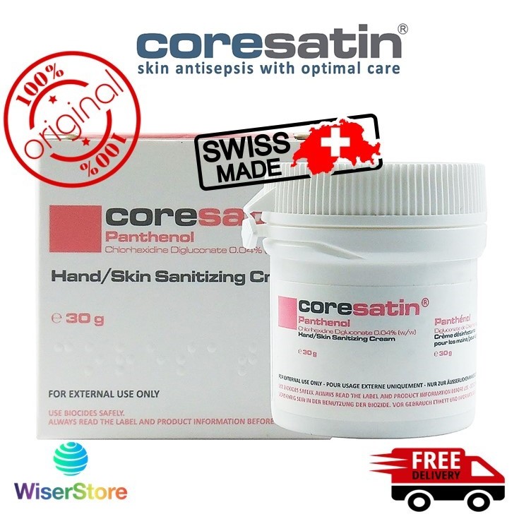 Coresatin Panthenol Cream for Atopic dermatitis, Dryness, Diaper Rash