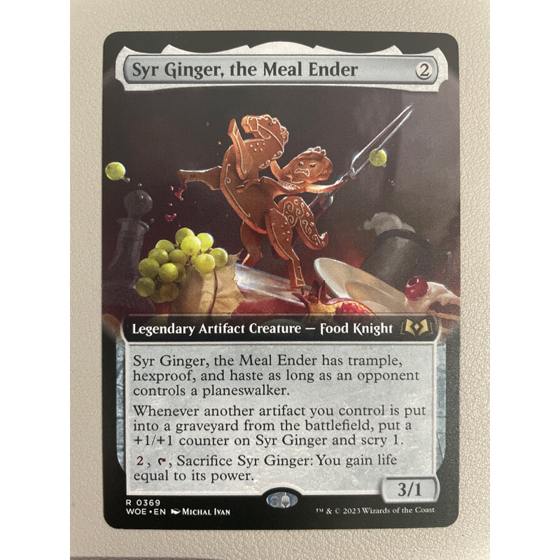 MTG:Wilds Of Eldraine (WOE) R0369 - Syr Ginger, the Meal Ender ...