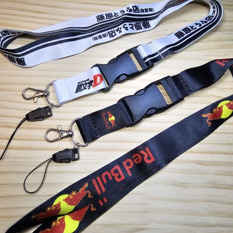 Lanyards RED BULL initial d lanyard Motorsport Motorcycle Automotive ...