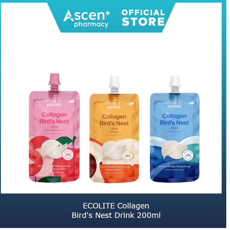 ECOLITE Collagen Bird's Nest Drink [200ml] Shopee Malaysia