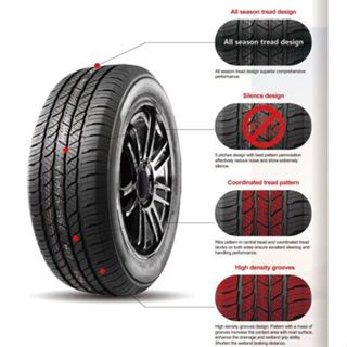 Tyre Kereta Tayar HT Fronway RoadPower H/T 79, Aosen HH301 Size 225 ...