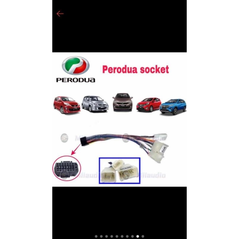 PERODUA PLUG AND PLAY SOCKET Shopee Malaysia