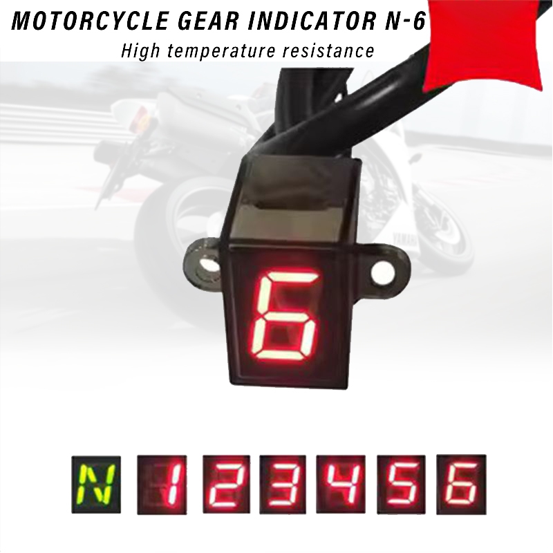 Universal Motorcycle Gear Display Indicator 15/16 Level Speed Shopee Malaysia