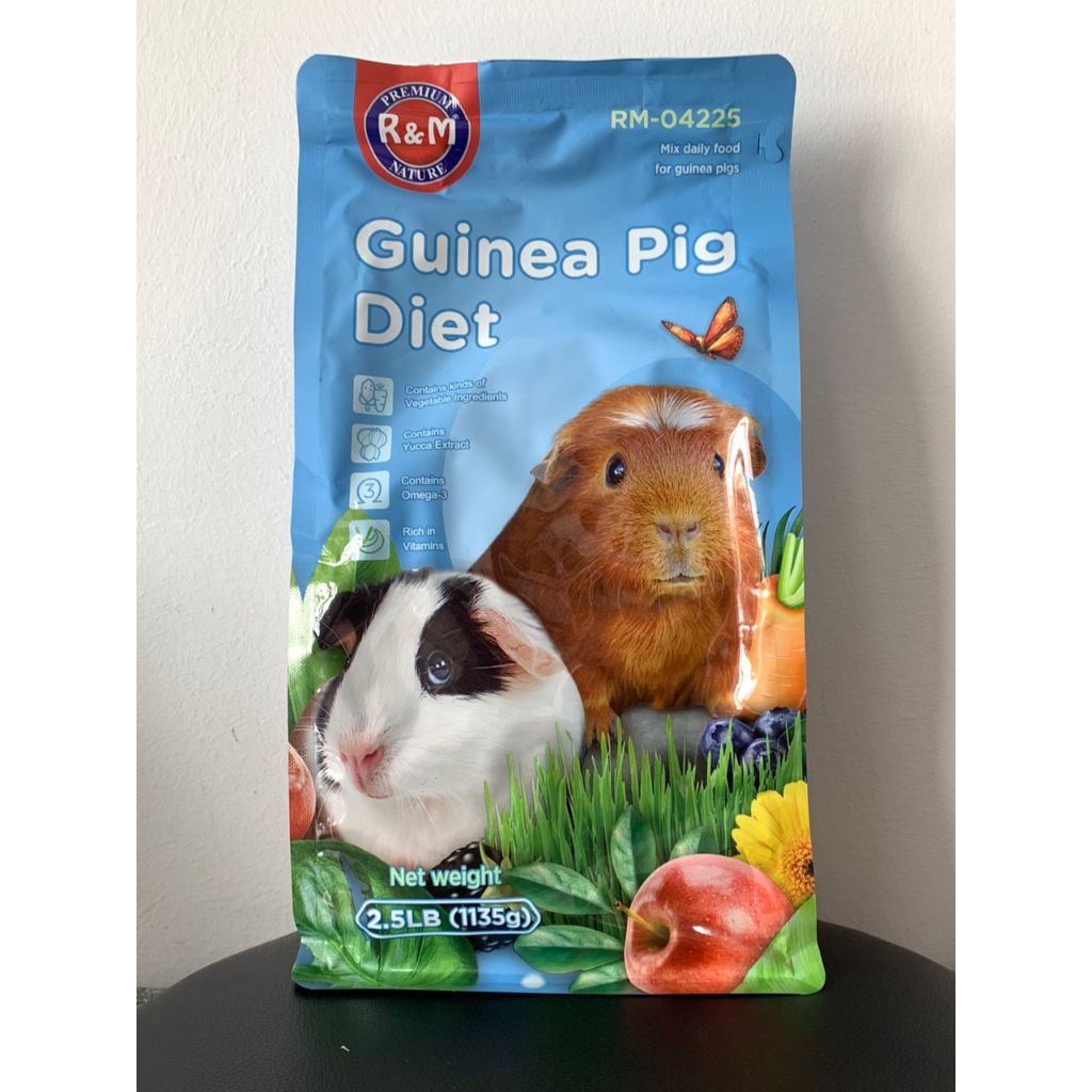 R M PREMIUM GUINEA PIG DIET FOOD 1.13KG Shopee Malaysia