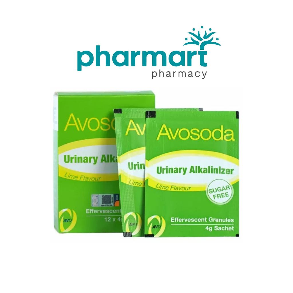 Avosoda Urinary Alkalinizer 4g 12's/Box (EXP 03/2026) | Shopee Malaysia