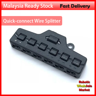 New Quick-connect Wire Splitter for LED Lights Press The Buckle Terminal Block Wire Connector