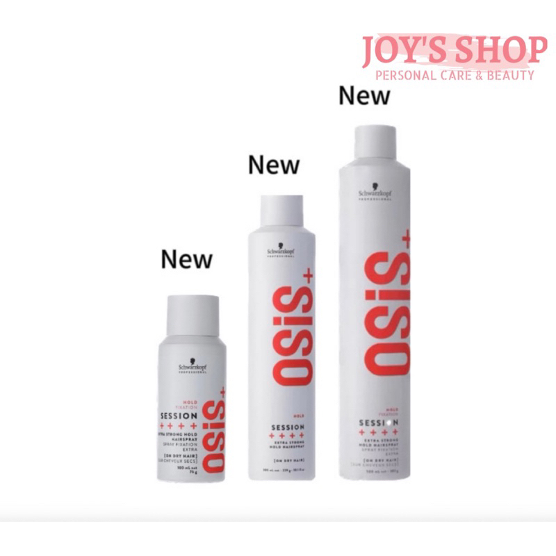 Schwarzkopf Osis Session 3 Finish Extreme Hold Hair Spray（100ml 300ml 500ml 👉🏻fast Shipping 🔥