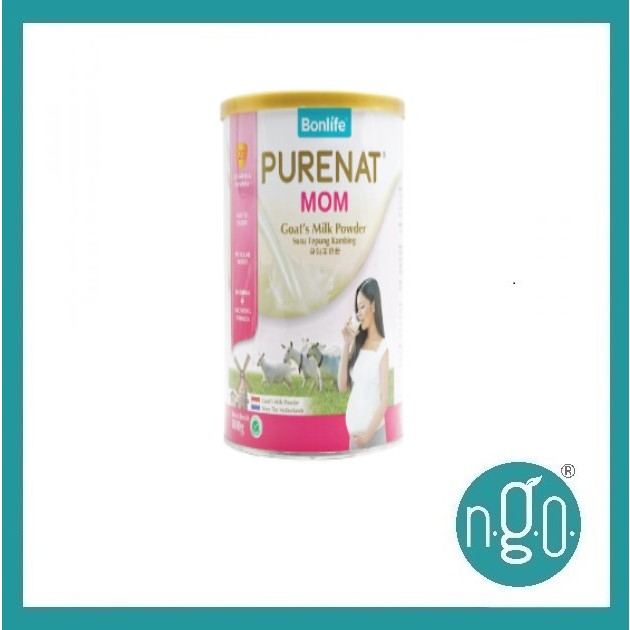 Bonlife Purenat Mom Goat's Milk Powder High Calcium Protein Folic Acid