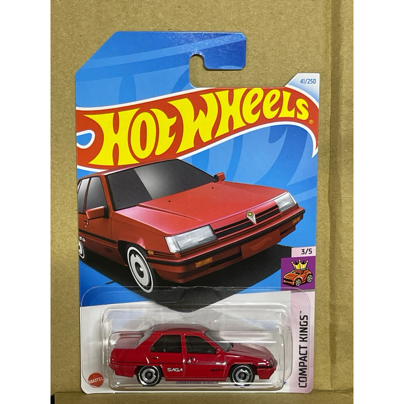 HOTWHEELS PROTON SAGA 2024 CASE B MALAYSIA 1ST CASTING | Shopee Malaysia