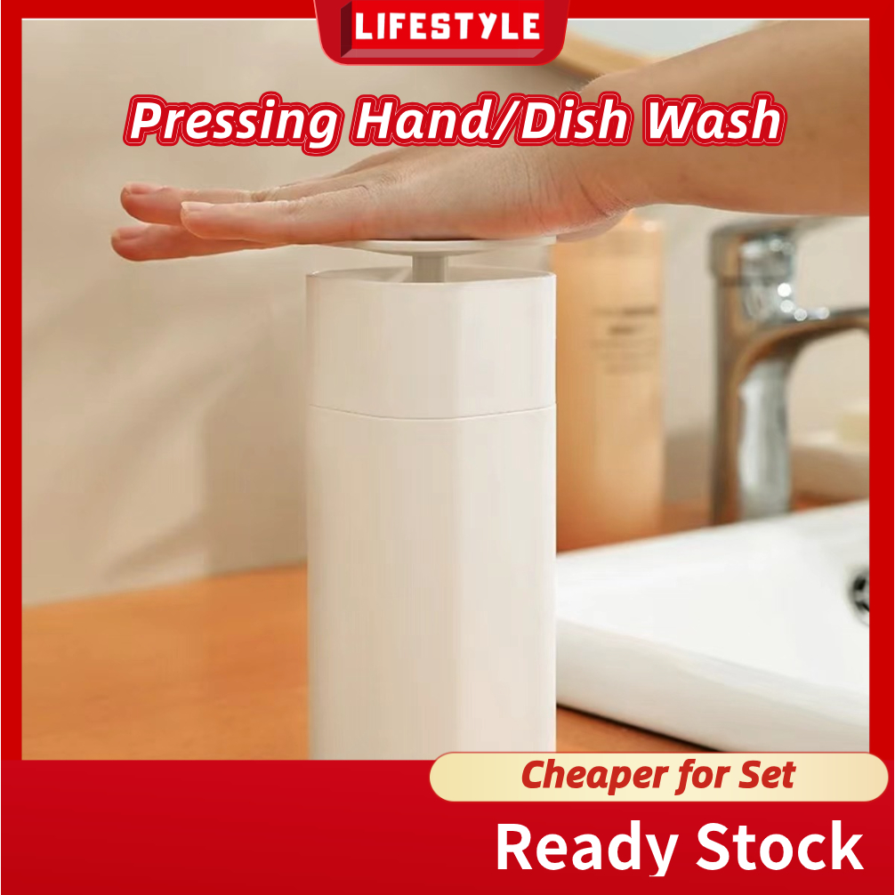 LIFESTYLE Pressing Hand Soap and Dish Soap Dispenser Bottle Hands Soap