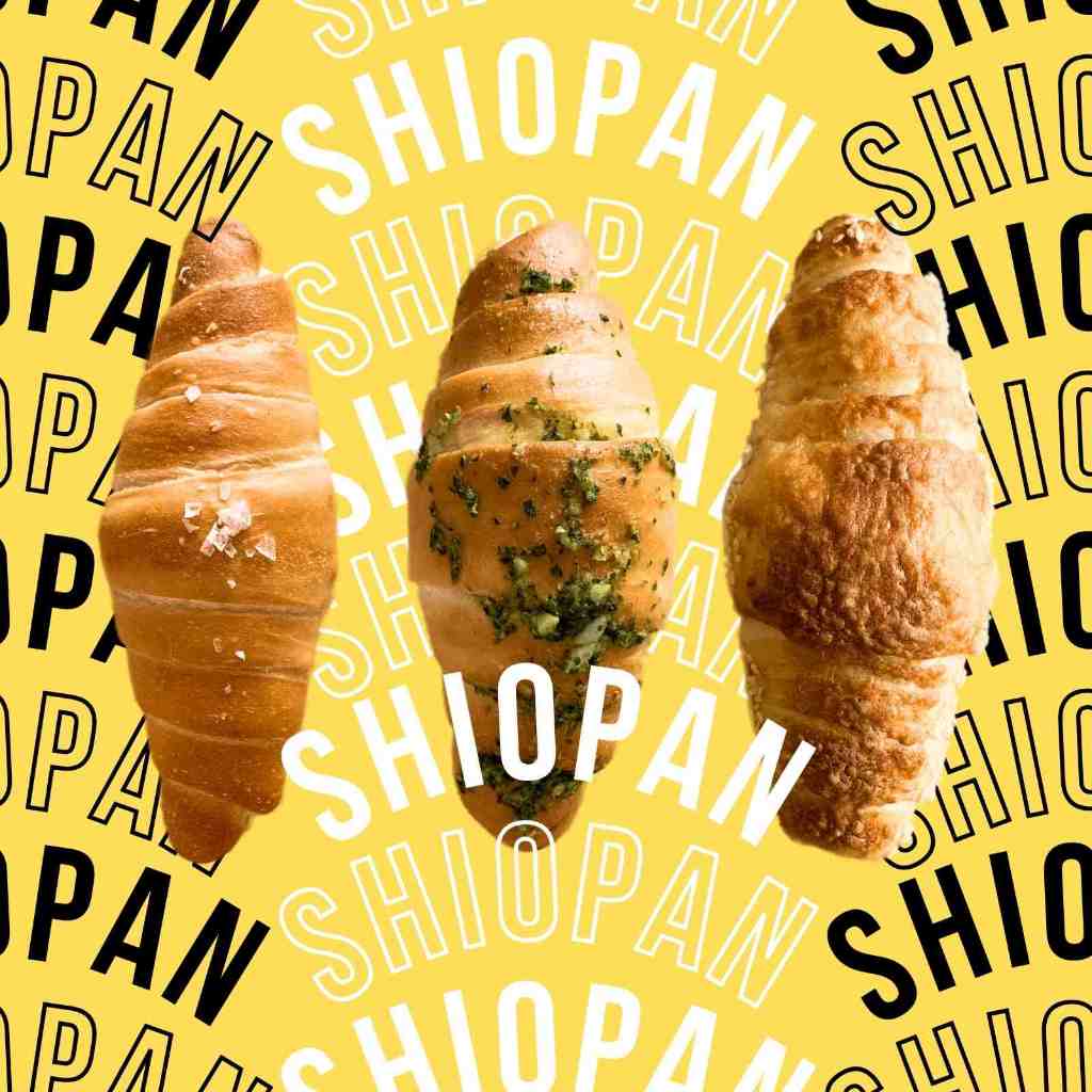 Sourdough Shiopan Japanese Salted Bread Original, Garlic Butter and Parmesan Sesame Shopee
