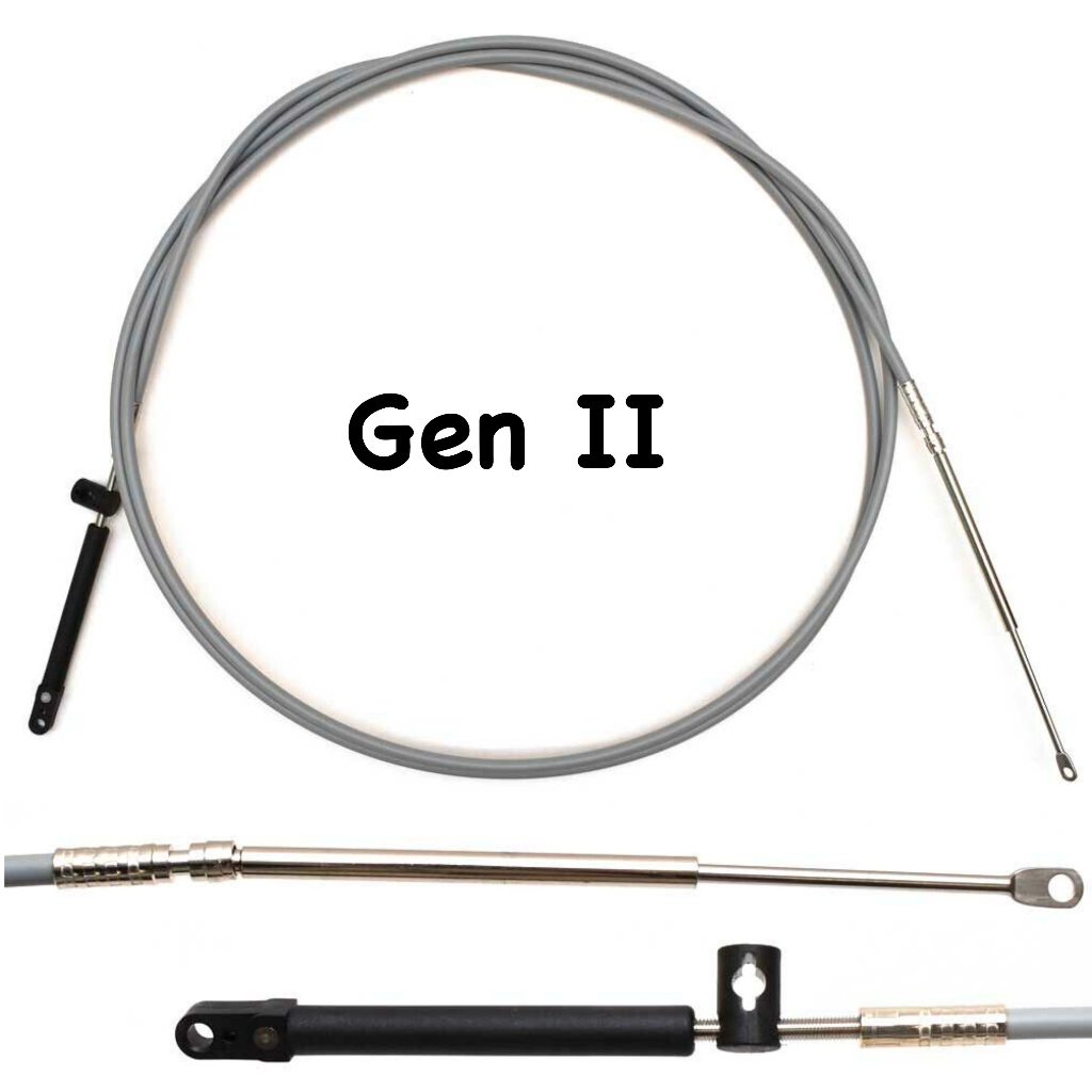Gen II Mercury Outboard Remote Control Throttle Shift Cable CS Japan