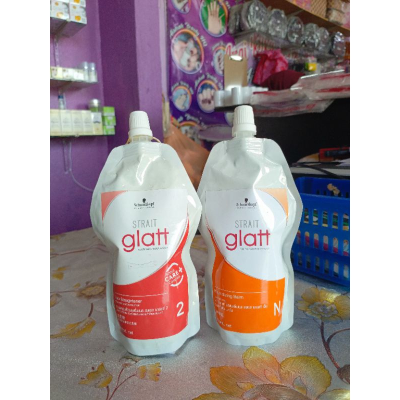 Hair Strait Glatt Care Straightener Neutralizing Shopee Malaysia
