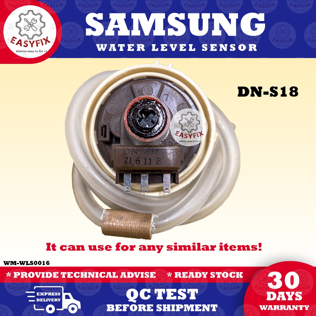 DNS18 SAMSUNG WASHING MACHINE WATER LEVEL SENSOR AIR PRESSURE SENSOR
