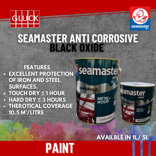 Anti corrosive hot sale black paint