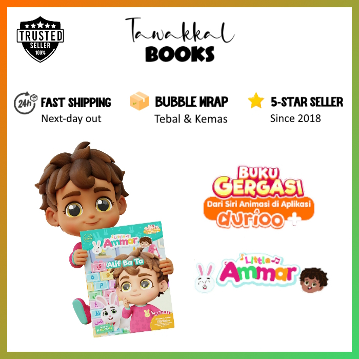 [Buku] Buku Gergasi Saiz A3 | Big Book DURIOO: Little Ammar | Geng Buku ...